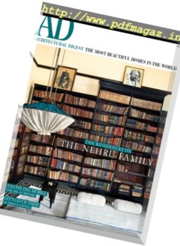 AD Architectural Digest India – July-August 2017