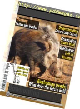 Africa’s Bowhunter – August 2017