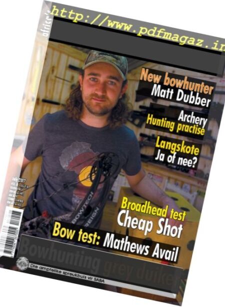 Africa’s Bowhunter – July 2017 Cover