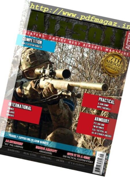 Airsoft Action – August 2017 Cover