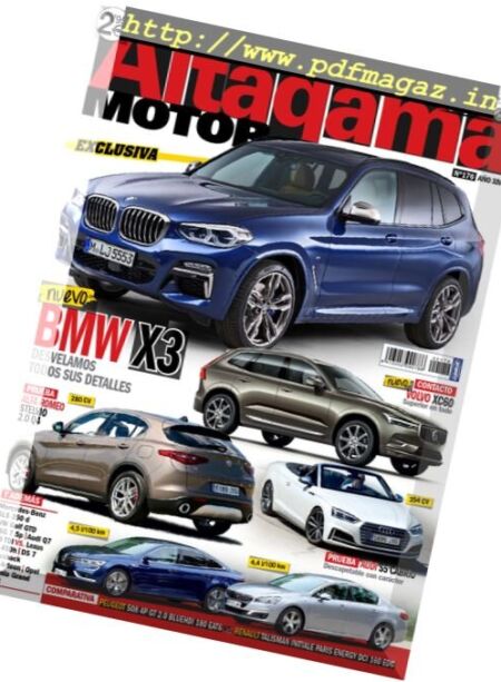 Altagama Motor – Julio 2017 Cover