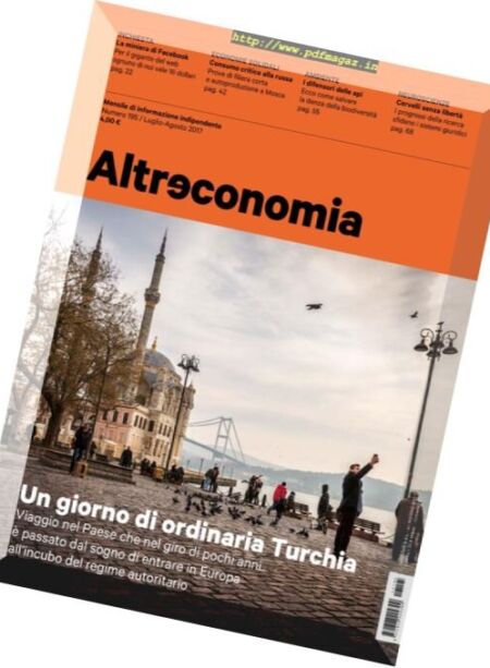 Alterconomia – Luglio-Agosto 2017 Cover