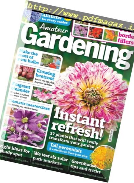 Amateur Gardening – 29 July 2017 Cover