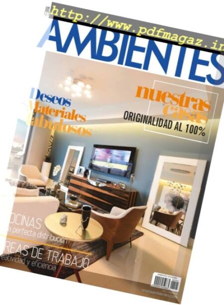 Ambientes Mexico – N 105, 2017 Cover