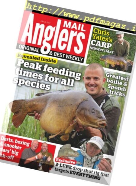 Angler’s Mail – 11 July 2017 Cover