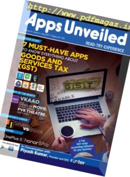 Apps Unveiled – July 2017