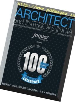 Architect and Interiors India – July 2017