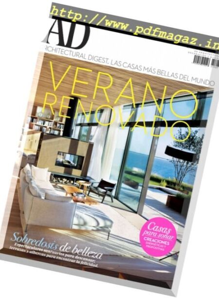 Architectural Digest Mexico – Julio 2017 Cover