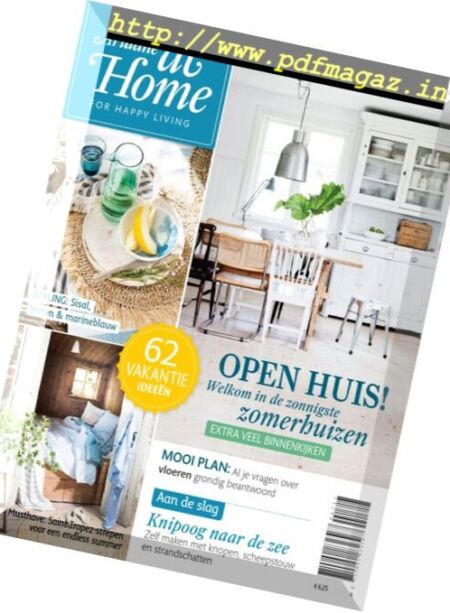 Ariadne at Home – Augustus 2017 Cover