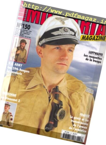 Armes Militaria – Janvier 1998 Cover