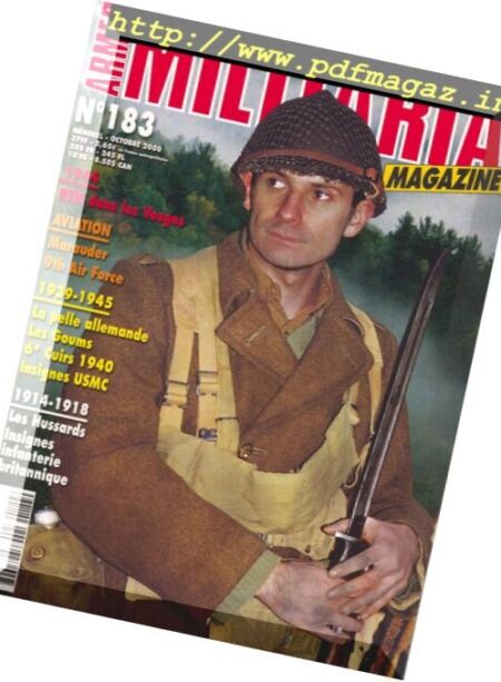 Armes Militaria – Octobre 2000 Cover