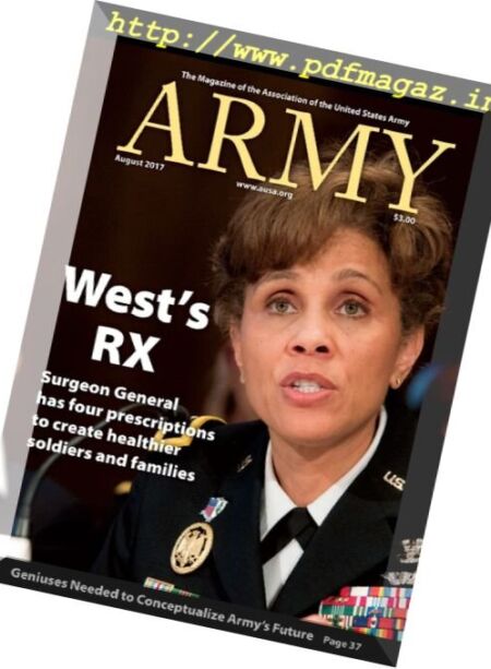 Army – August 2017 Cover
