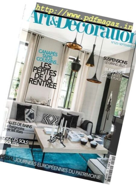 Art & Decoration – Septembre 2017 Cover
