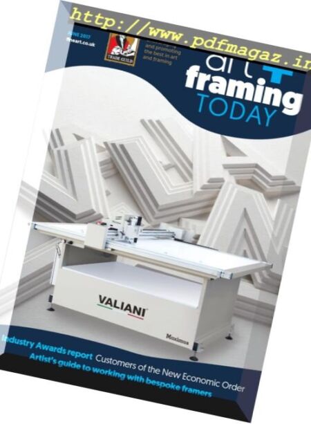 Art + Framing Today – June 2017 Cover