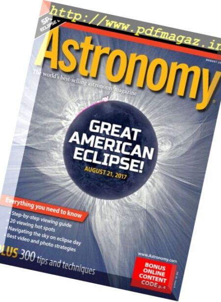 Astronomy – August 2017 Cover