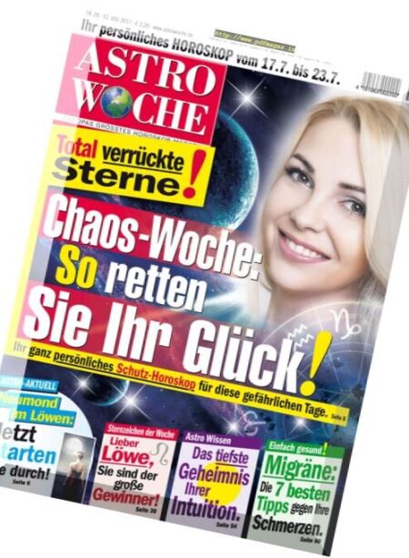 Astrowoche – 12 Juli 2017 Cover