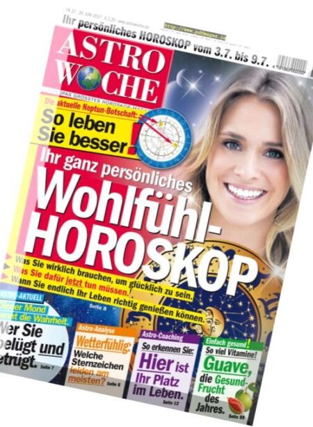 Astrowoche – 28 Juni 2017 Cover