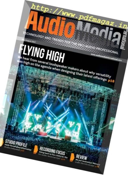 Audio Media International – July-August 2017 Cover