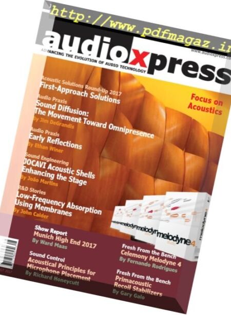 audioXpress – August 2017 Cover