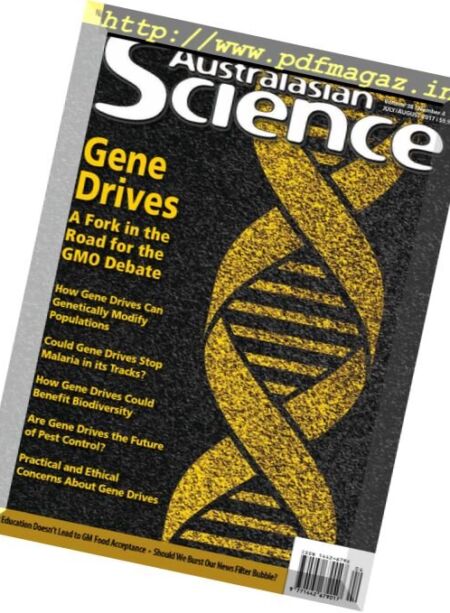 Australasian Science – July-August 2017 Cover
