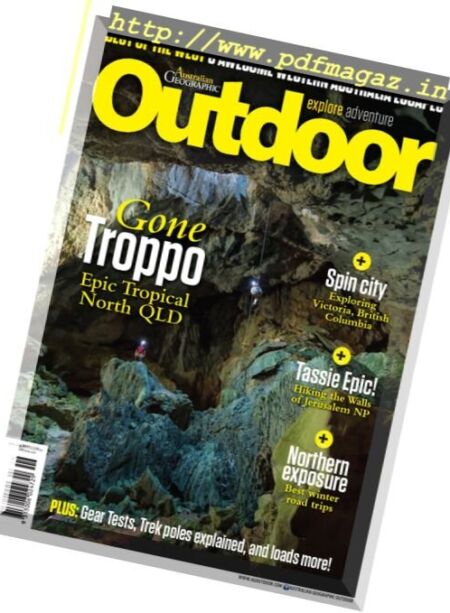 Australian Geographic Outdoor – July-August 2017 Cover