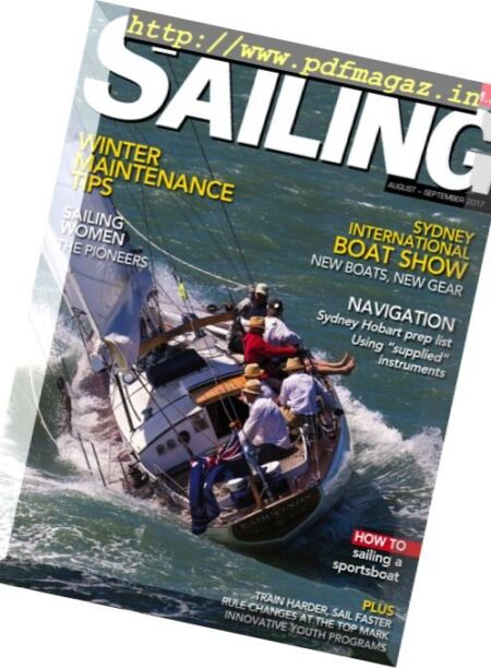 Australian Sailing – August-September 2017 Cover