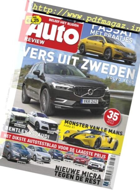 Auto Review Netherlands – Juli 2017 Cover