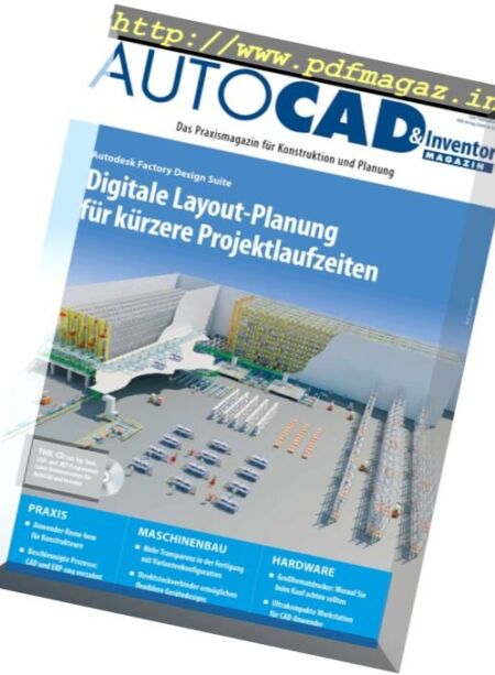 Autocad & Inventor Magazin – Juli 2017 Cover