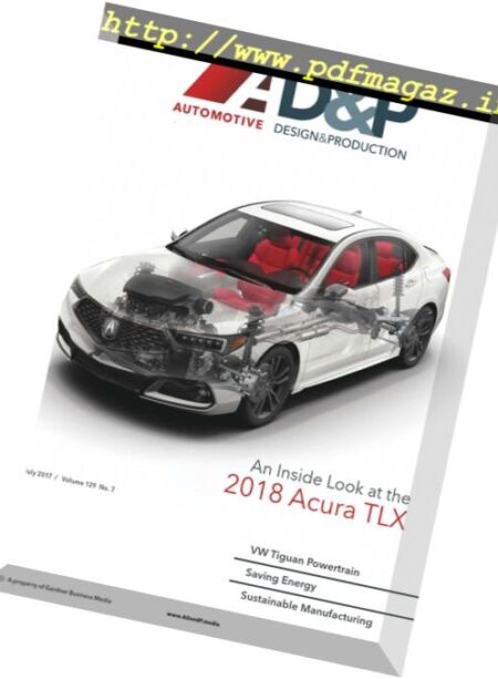 Automotive Design and Production – July 2017 Cover