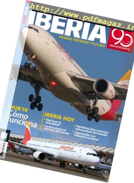 Avion Revue – Iberia 90 2017 Cover