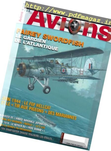 Avions – Juillet-Aout 2017 Cover