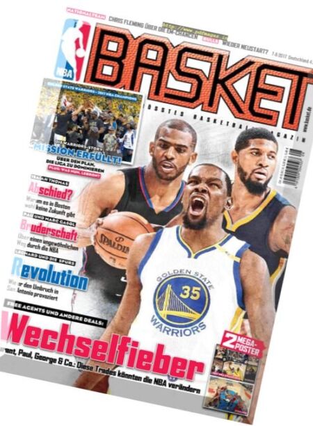 Basket Germany – Juli-August 2017 Cover