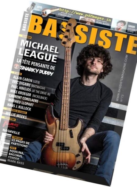Bassiste Magazine – Juillet-Aout 2017 Cover