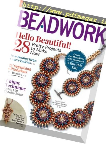 Beadwork – August – September 2017 Cover