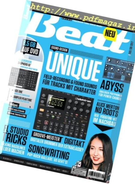 Beat Magazin – August 2017 Cover