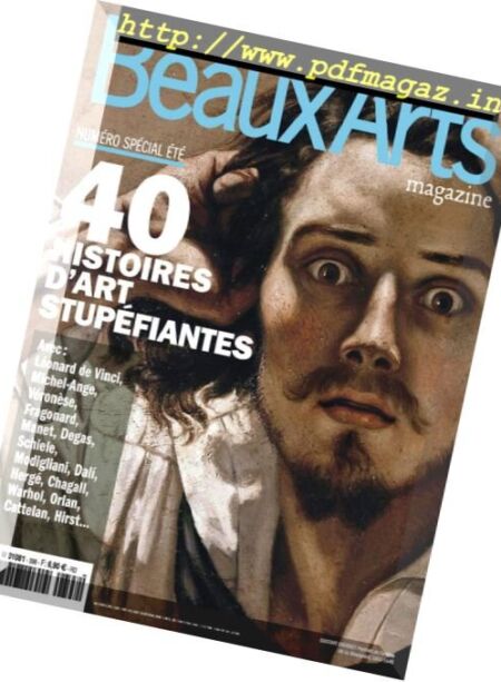 Beaux Arts Magazine – Aout 2017 Cover