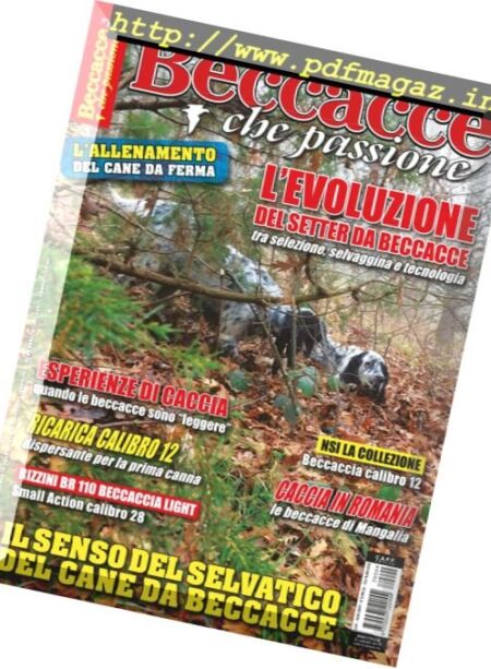 Beccacce Che Passione – Luglio-Agosto 2017 Cover