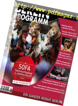 Berlin Programm – August 2017