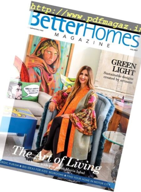 Better Homes – July 2017 Cover