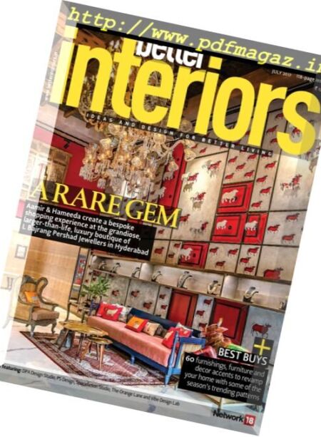 Better Interiors – July 2017 Cover