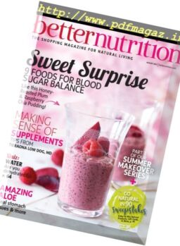 Better Nutrition – August 2017