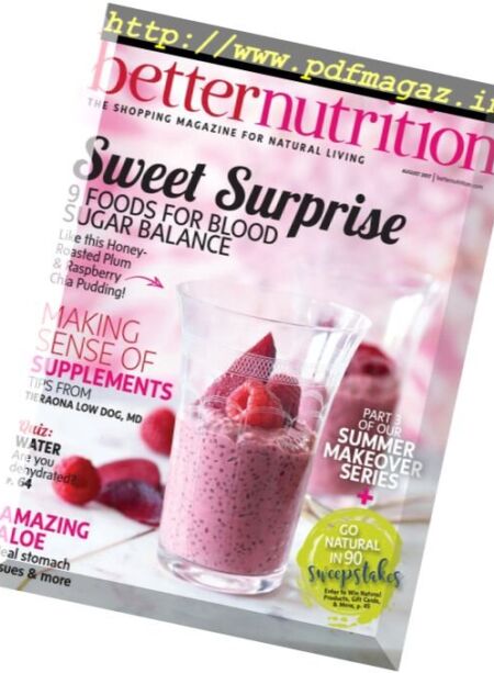 Better Nutrition – August 2017 Cover
