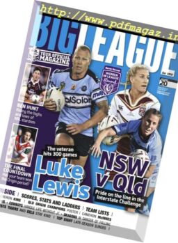 Big League – Round 20 – 20-26 July 2017