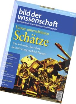 Bild der Wissenschaft – August 2017