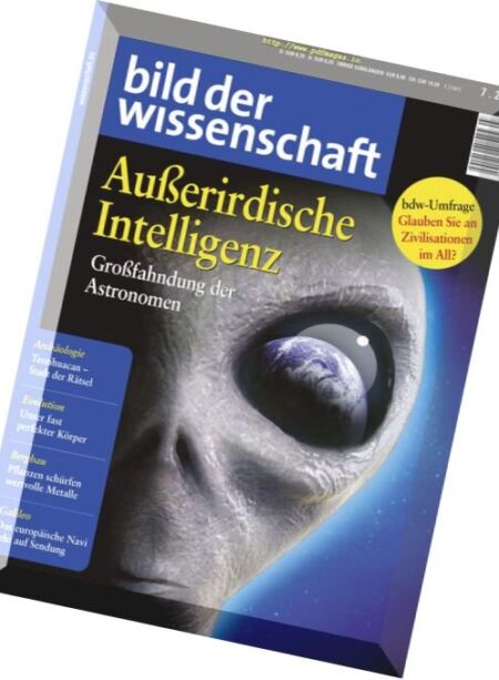 Bild der Wissenschaft – Nr.7, 2017 Cover