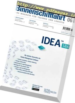 Binnenschifffahrt – Juni 2017