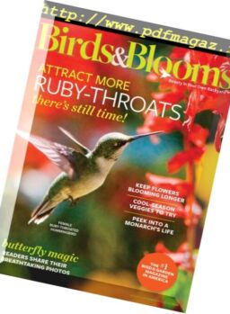 Birds & Blooms – August-September 2017