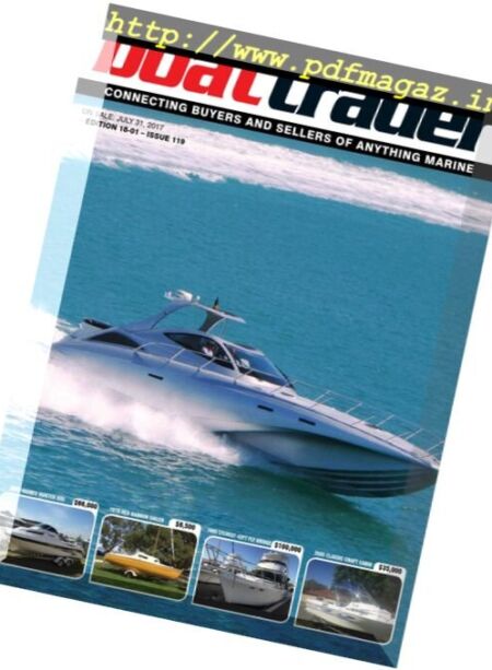 Boat Trader Australia – Issue 119 – July 31, 2017 Cover