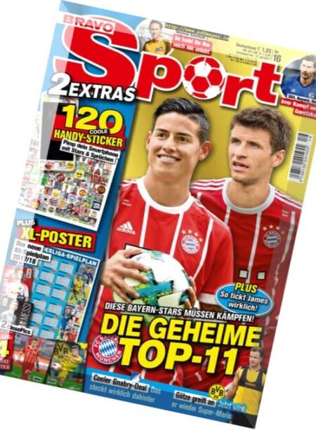Bravo Sport – 27 Juli 2017 Cover