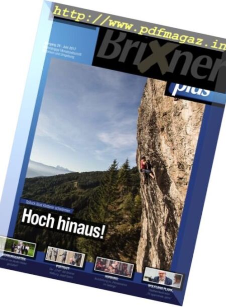 Brixner Plus – Juni 2017 Cover